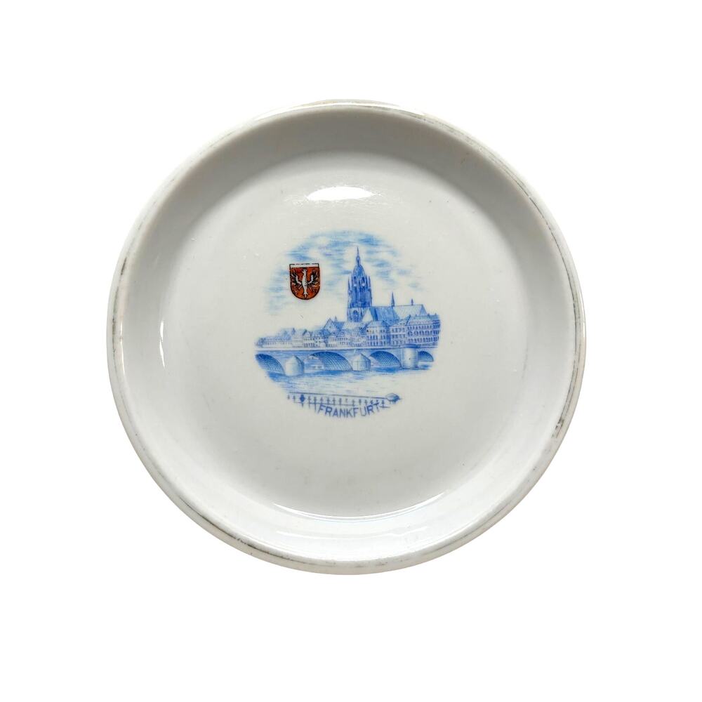 Vintage Winterling Bavaria Decorative Plate Frankfurt Souvenir